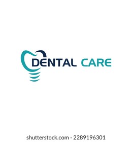 dental care vector logo design