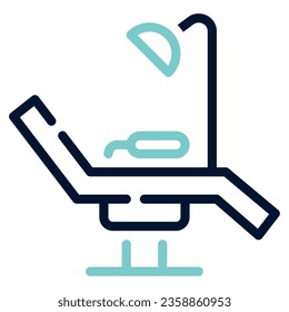 Dental Chair Icon illustration, for web, app, infographic, etc