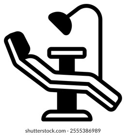 Dental Chair icon for web, app, infographic, etc