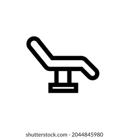 dental chair Line icon for business website,apps, and many more