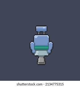 Dental chair in pixel style