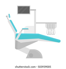 Dental Chair Vector Illustration