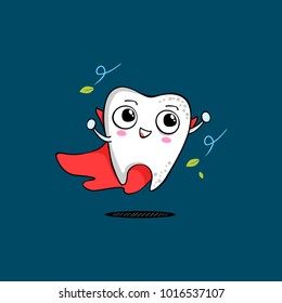 dental character. vector.
