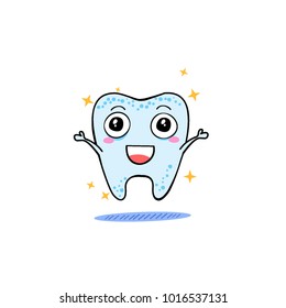 dental character. vector.