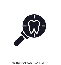 dental check up icon collection .design style with background
