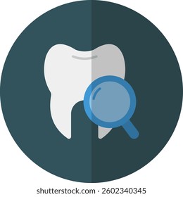 Dental Checkup Icon Element For Design