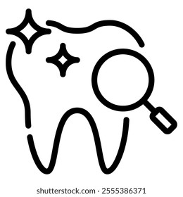 Dental Checkup icon for web, app, infographic, etc