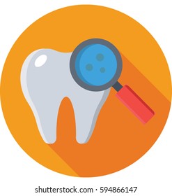 Dental Checkup Vector Icon