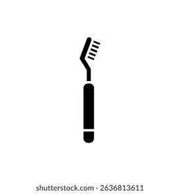 Dental Cleaning Tool Icon for Oral Hygiene and Care