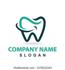 Dental Clinic Center Logo Design Vector