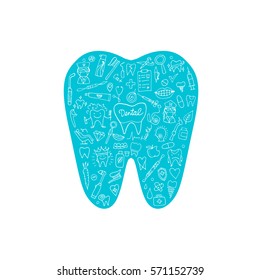 Dental clinic concept, sketch for your design