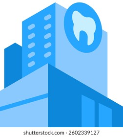 Dental Clinic Icon Element For Design