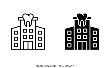 dental clinic icon set, Vector illustration on white background