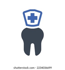 Dental clinic icon, Vector Graphics