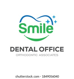 Dental Clinic Logo Design Dentist Logo Tooth abstract Linear Dentist stomatology	