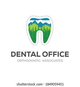 Dental Clinic Logo Design Dentist Logo Tooth abstract Linear Dentist stomatology	