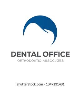 Dental Clinic Logo Design Dentist Logo Tooth abstract Linear Dentist stomatology	