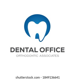 Dental Clinic Logo Design Dentist Logo Tooth abstract Linear Dentist stomatology	