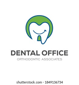 Dental Clinic Logo Design Dentist Logo Tooth abstract Linear Dentist stomatology	