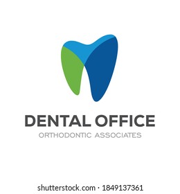 Dental Clinic Logo Design Dentist Logo Tooth abstract Linear Dentist stomatology	