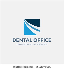 Dental Clinic Logo Design Dentist Logo Tooth abstract Linear Dentist stomatology	