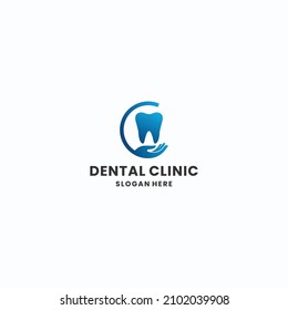 dental clinic logo design for dental healthy, dental care
