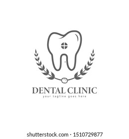 dental clinic logo design, icon design template elements