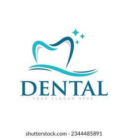 Dental Clinic Logo Design Illustration