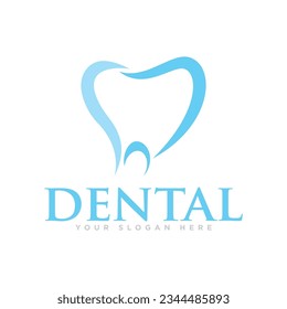 Dental Clinic Logo Design Illustration