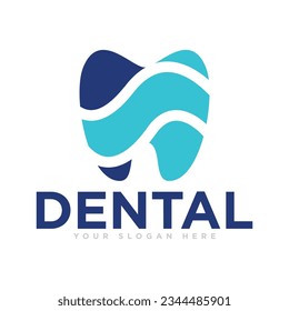 Dental Clinic Logo Design Illustration