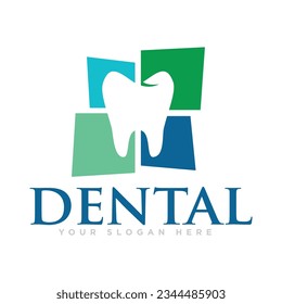 Dental Clinic Logo Design Illustration