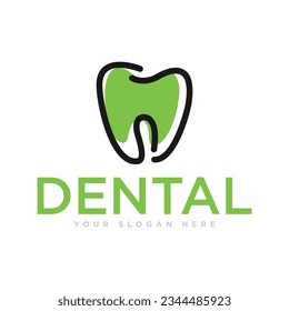 Dental Clinic Logo Design Illustration
