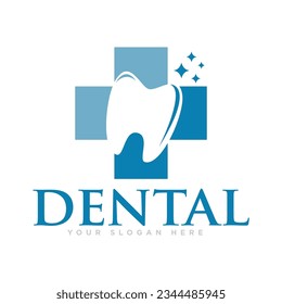 Dental Clinic Logo Design Illustration