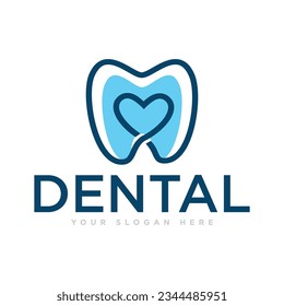 Dental Clinic Logo Design Illustration