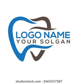Dental Clinic Logo Design Vector Dental Clinic logo template, Dental Care logo designs vector, Health Dent Logo design vector template linear style. Dental clinic Logotype concept icon. Tooth Teeth 
