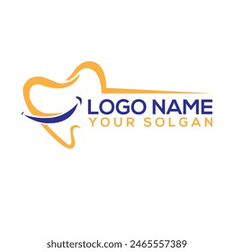 Dental Clinic Logo Design Vector Dental Clinic logo template, Dental Care logo designs vector, Health Dent Logo design vector template linear style. Dental clinic Logotype concept icon. Tooth Teeth 