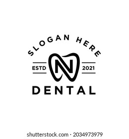 Dental Clinic Logo Teeth Tooth abstract design vector template-Dental Clinic Logo Tooth abstract design vector template Linear style.