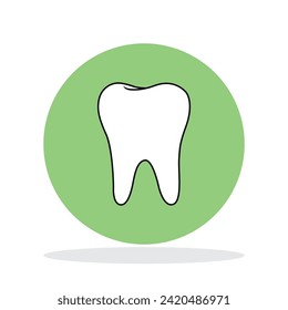 Dental Clinic Logo Teeth Tooth abstract design vector template