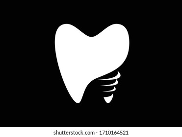 Dental Clinic logo template, Dental Care logo designs vector, Tooth Teeth Smile Dentist Logo
