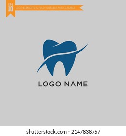 Dental Clinic logo template  Dental Care logo designs vector  Health Dent Logo design vector template linear style. Dental clinic Logotype concept icon. 