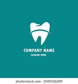 Dental Clinic logo template, Dental Care logo designs vector, Health Dent Logo design vector template linear style. Dental clinic Logotype concept icon. Tooth Teeth Smile Dentist Logo,