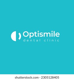 Dental Clinic logo template. A clean, modern, and high-quality design logo vector design. Editable and customize template logo