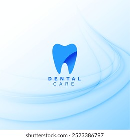 modelo do logotipo da clínica dentária para o vetor de dor de dente 