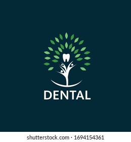 Dental Clinic Logo Tooth Conservative Design Vector Template