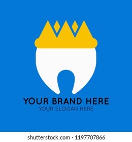 Dental Clinic Logo Tooth design vector template. Dentist stomatology medical doctor Logotype concept icon
