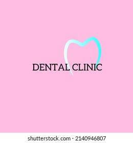 vector del logotipo de la clínica dental. adecuado para la señalización clínica dental, marca clínica, producto sanitario y otros.



