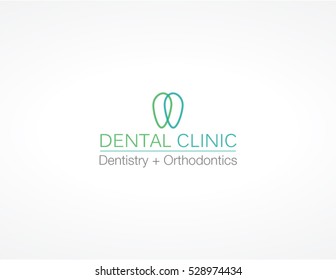 Dental Clinic Orthodontics Logo Design