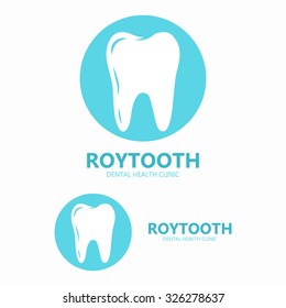 Dental clinic vector logo. Tooth icon