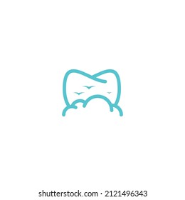 Dental Cloud Logo Simple
suitable for dental clinic logo