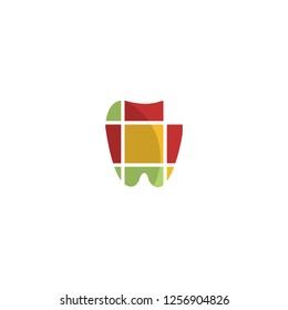 Dental Colorful Abstract Creative Business Modern Logo